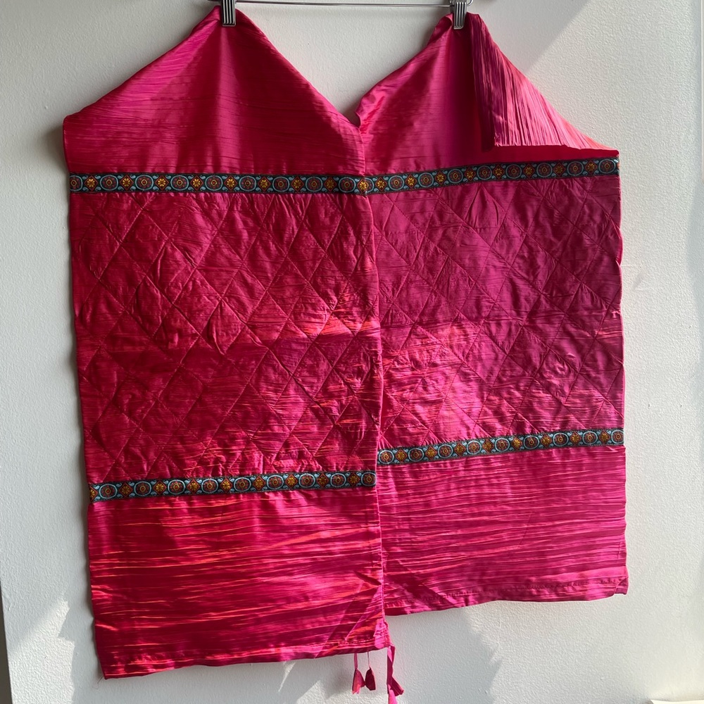 Bolster covers - Fuchsia and Orange - Stunning
